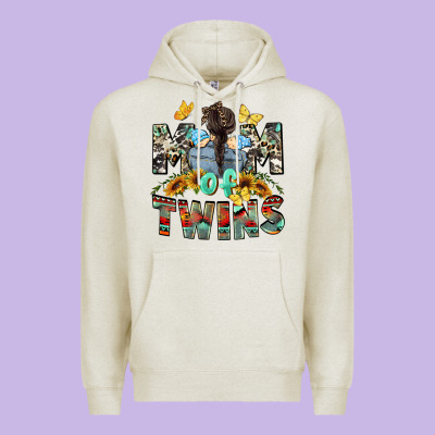 Mom Of Twins Boys Mother's Day Premium Hoodie Designed By Cowgirlartshop