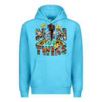 Ocean Blue mom of twins boys mother's day Premium Hoodie - CowGirlArtShop