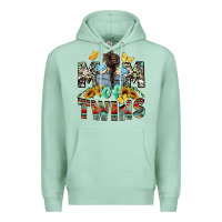 Seafoam mom of twins boys mother's day Premium Hoodie - CowGirlArtShop