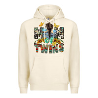 Tofu mom of twins boys mother's day Premium Hoodie - CowGirlArtShop