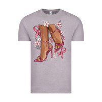 Vintage Zinc cancer high heels Vintage Tee - MaliasSmallBusiness