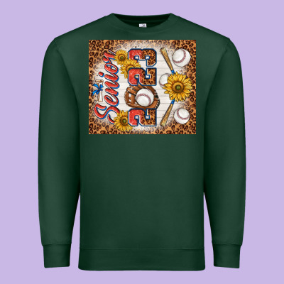 Senior 2023 Baseball Premium Sweatshirt Designed By Tumblerdesignbyshophia