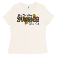 Bone take me where summer never ends Ladies Tee - CowhideDigitalArt