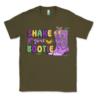 Army Green shake your bootie mardi gras Classic Tee - MaliasSmallBusiness