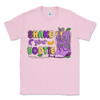 Bubblegum Pink shake your bootie mardi gras Classic Tee - MaliasSmallBusiness