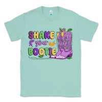 Seafoam shake your bootie mardi gras Classic Tee - MaliasSmallBusiness