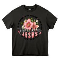 Asphalt there was jesus Heavy Core Tee - JahusDesignShop