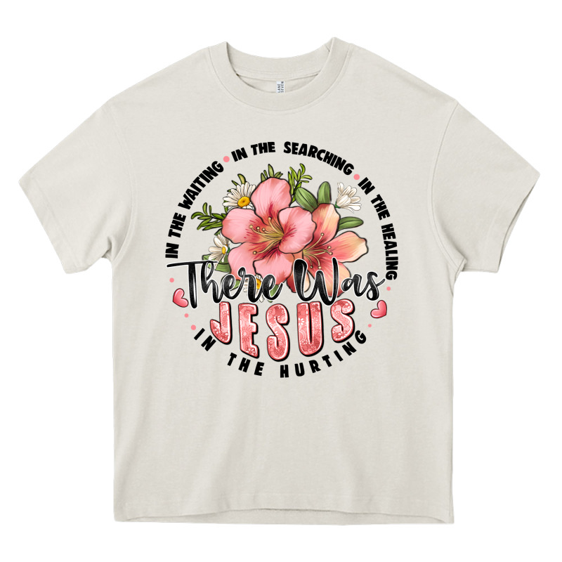 There Was Jesus Heavy Core Tee by JahusDesignShop | Teevron