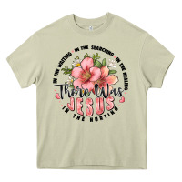Mossy there was jesus Heavy Core Tee - JahusDesignShop