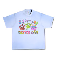 Grape Ice happy easter day paws Urban Heavy Tee - MaliasSmallBusiness