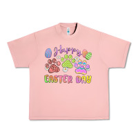 Salmon happy easter day paws Urban Heavy Tee - MaliasSmallBusiness