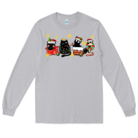Moon Dust christmas cats Long Sleeve Tee - MaliasSmallBusiness