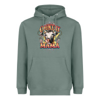 Sage Country Mama Heavyweight Hoodie - HowdyJamesFarm