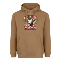 Toasted Coconut Country Mama Heavyweight Hoodie - HowdyJamesFarm