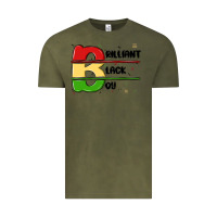 Vintage Olive black boy Vintage Tee - MaliasSmallBusiness