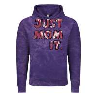Cloud Purple Just Mom It Vintage Hoodie - Jasminsmagicworld
