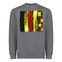 Storm softball brushstroke Heavyweight Sweatshirt - NancyCooperArtShop