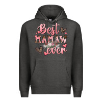 Charcoal Heather best mamaw ever mother's day Premium Hoodie - CowGirlArtShop