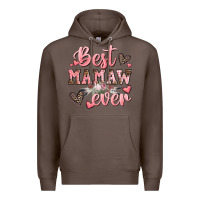 Coffee best mamaw ever mother's day Premium Hoodie - CowGirlArtShop