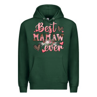 Sports Green best mamaw ever mother's day Premium Hoodie - CowGirlArtShop