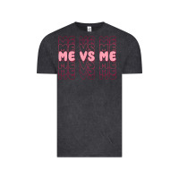 Vintage Black me vs me Vintage Tee - MaliasSmallBusiness