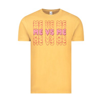 Vintage Mustard me vs me Vintage Tee - MaliasSmallBusiness