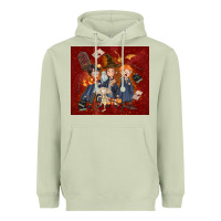 Matcha wizard kids with glitter Heavyweight Hoodie - TumblerDesignByShophia