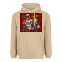Mushroom wizard kids with glitter Heavyweight Hoodie - TumblerDesignByShophia