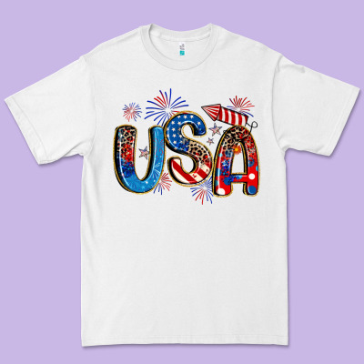 Usa 4th Of July Premium Tee Designed By Artiststas