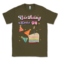 Army Green birthday mode on Classic Tee - JahusDesignShop