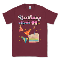 Burgundy birthday mode on Classic Tee - JahusDesignShop
