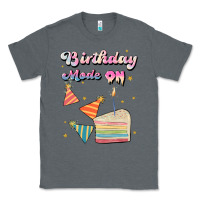 Charcoal Heather birthday mode on Classic Tee - JahusDesignShop
