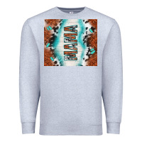 Heather Grey tooled leather and cowhide mama Premium Sweatshirt - TumblerDesignByShophia