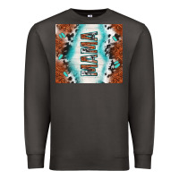 Smoke tooled leather and cowhide mama Premium Sweatshirt - TumblerDesignByShophia