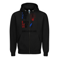 Black trump biden cars Zipper Hoodie - Bettercallsaul
