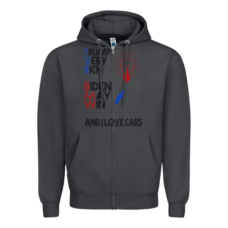Trump Biden Cars Zipper Hoodie by Bettercallsaul | Teevron