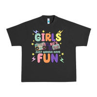 Pigment Black girls just wanna have fun Urban Heavy Tee - MaliasSmallBusiness