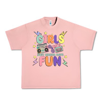 Salmon girls just wanna have fun Urban Heavy Tee - MaliasSmallBusiness