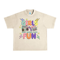 Sandshell girls just wanna have fun Urban Heavy Tee - MaliasSmallBusiness