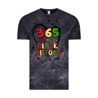 Cloud Black 365 days Vintage Tee - MaliasSmallBusiness