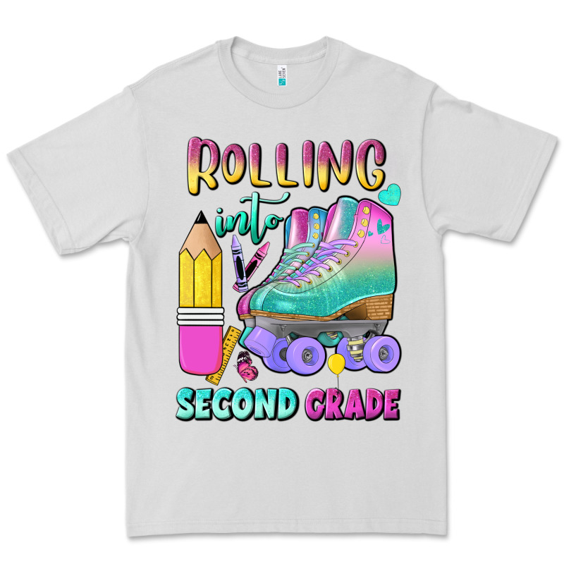Rolling Into Second Grade Premium Tee by BundleAndBundleShop | Teevron