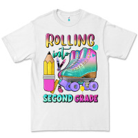 White rolling into second grade Premium Tee - BundleAndBundleShop