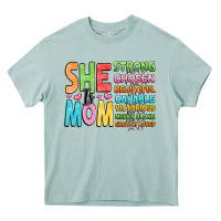 Arona she is mom Heavy Core Tee - JahusDesignShop