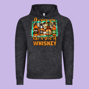 Chasing You Like A Shot Of Whiskey Vintage Hoodie Designed By Jasminsmagicworld