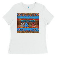 White american babe tumbler Ladies Tee - HRA Design Shop