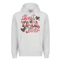 Dove Grey best yaya ever mother's day Premium Hoodie - CowGirlArtShop