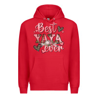 Red best yaya ever mother's day Premium Hoodie - CowGirlArtShop