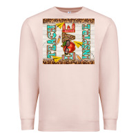 Pale Pink teach love inspire Premium Sweatshirt - TumblerDesignByShophia