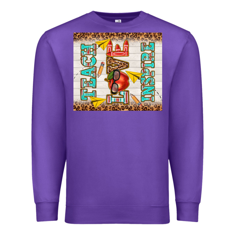 Teach Love Inspire Premium Sweatshirt by TumblerDesignByShophia | Teevron