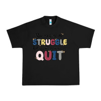 Black you may see me struggle Urban Heavy Tee - MaliasSmallBusiness